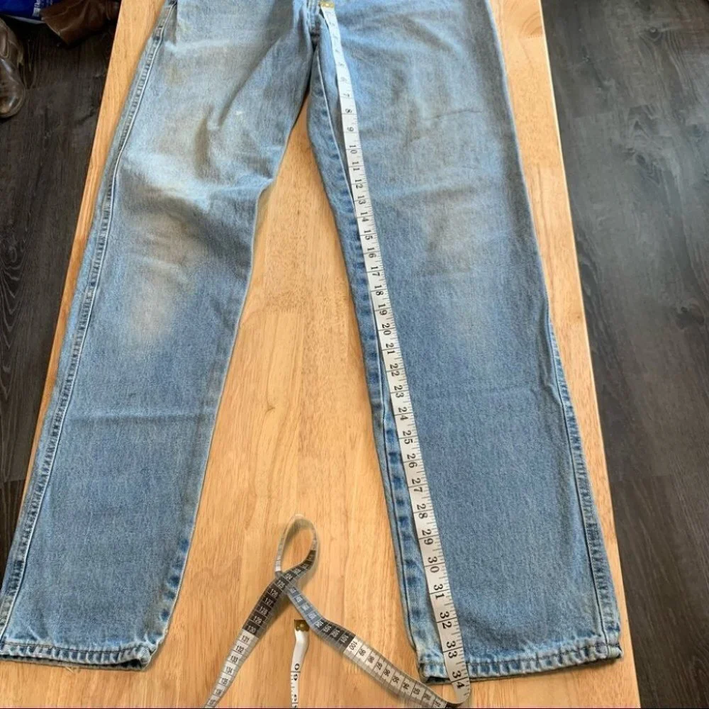 Vintage Bugle Boy Light Wash Straight Leg Jeans